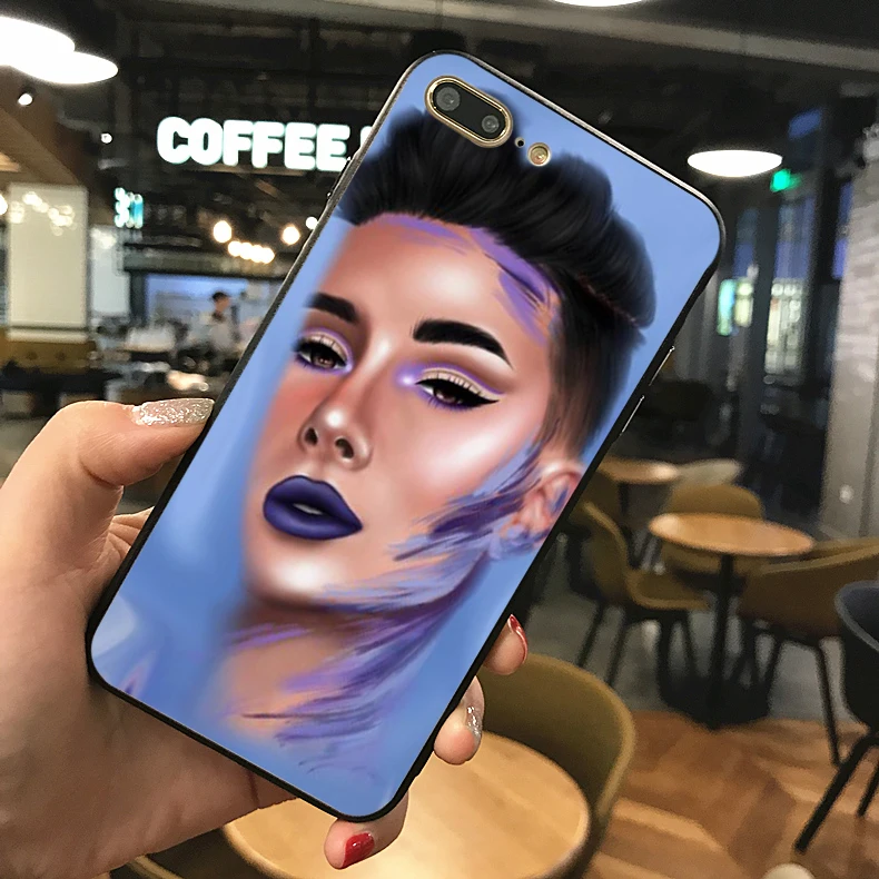 James Charles X чехол для iPhone 7 8 черный силиконовый Samsungs7 s8 s9 сестры | Мобильные телефоны
