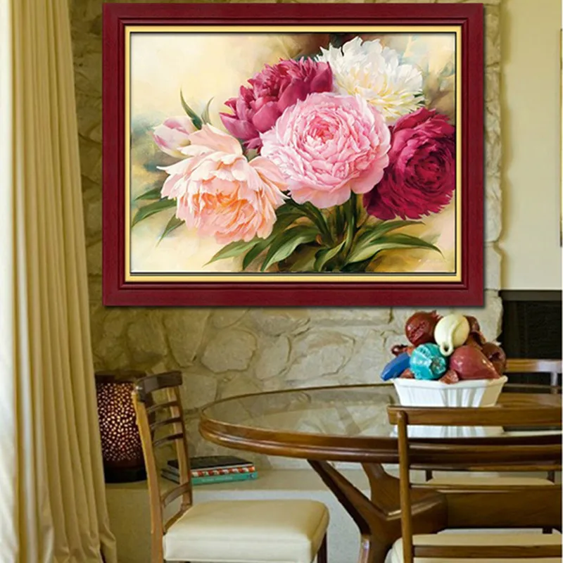 DPF популярная Алмазная вышивка и круглая алмазная живопись крестиком наборы