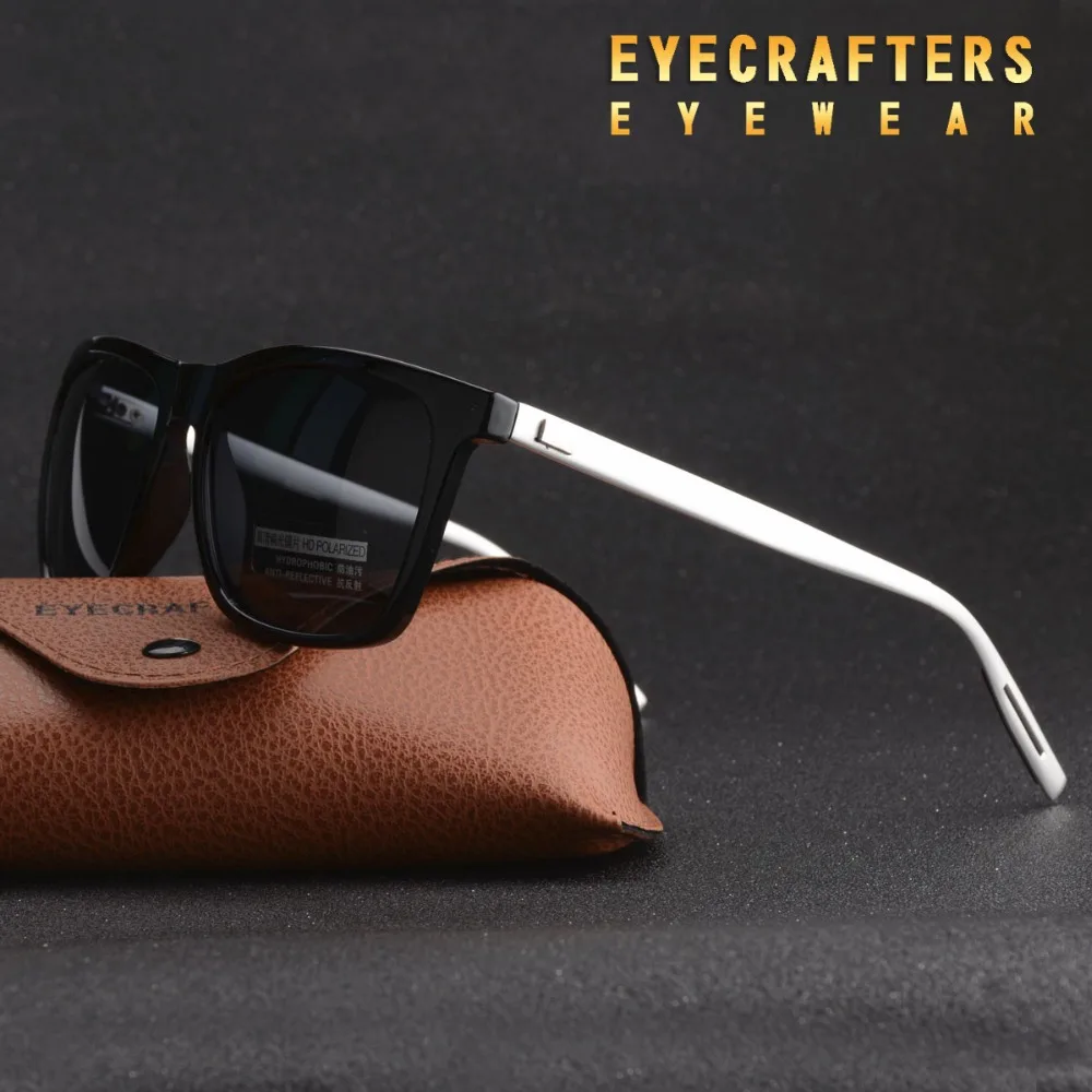 

Мужские поляризованные солнцезащитные очки в стиле ретро, зеркальные очки для вождения