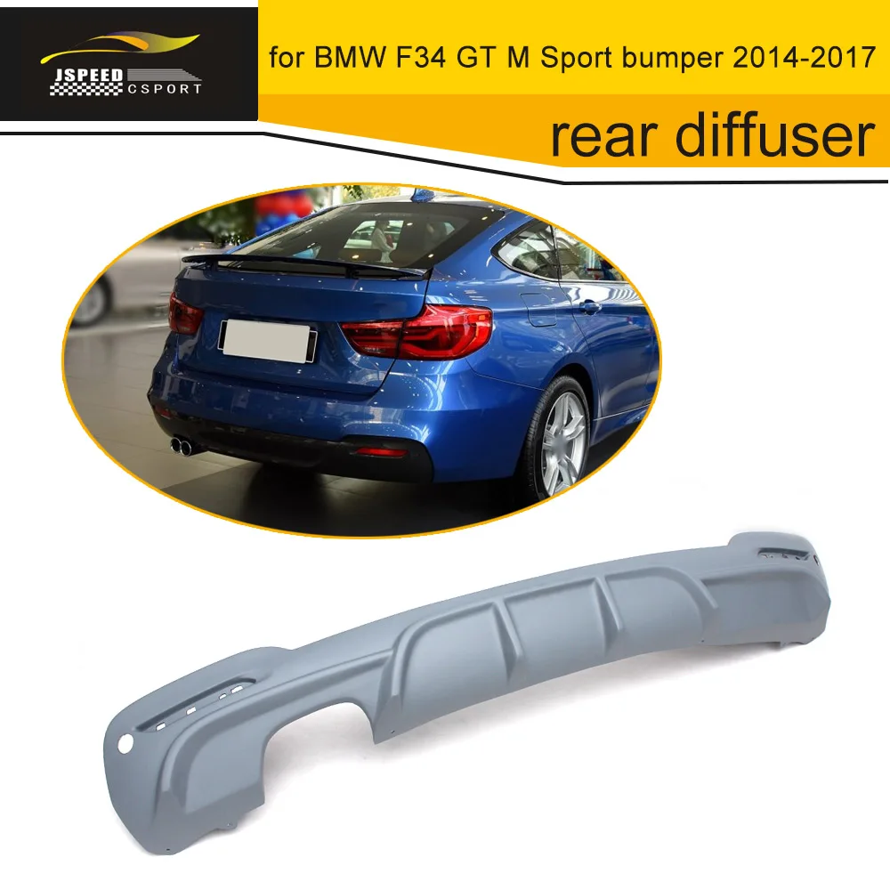 ФАП серый праймер автомобильный диффузор задний бампер для BMW F34 GT M спортивный
