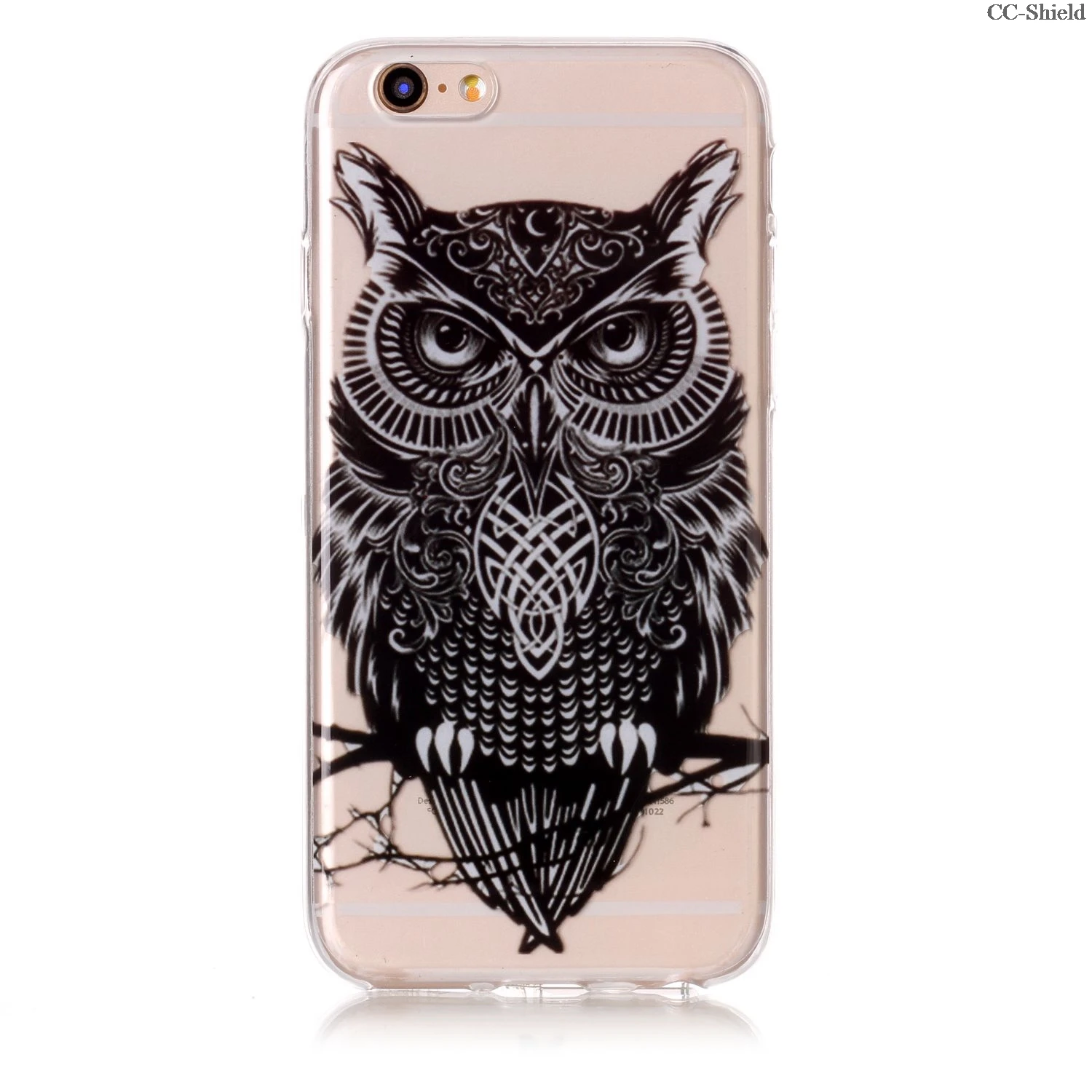 Soft TPU Case for Apple iPhone 6 6S 4.7'' inch Transparent Silicone Phone Cases Cover i iPhone6 case |