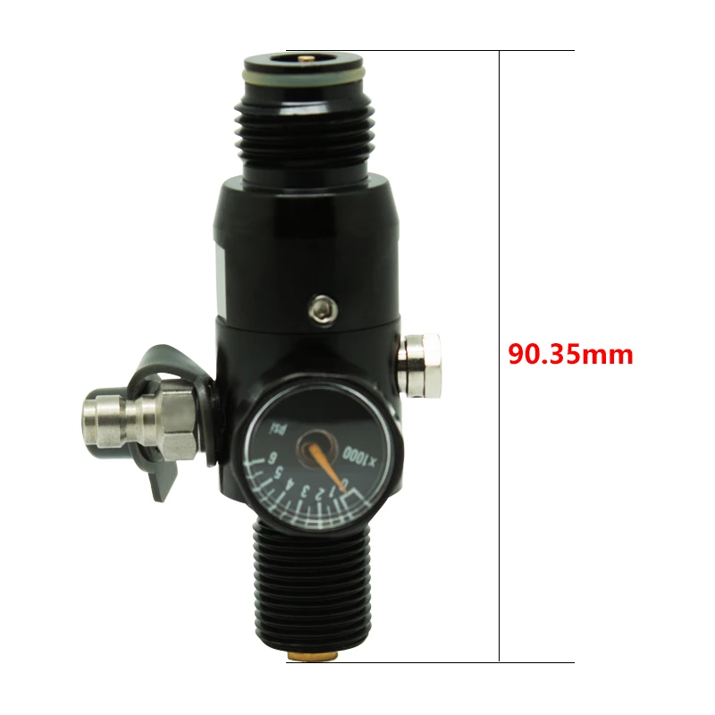 Нить M18X1.5 4500psi Пейнтбол hp регулятор воздушного бака с выходным давлением 800psi 1800psi 2200psi