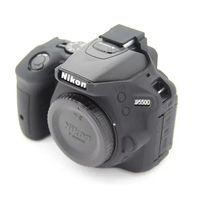 Красивый мягкий силиконовый чехол для камеры Nikon D5500 D5600 | Электроника