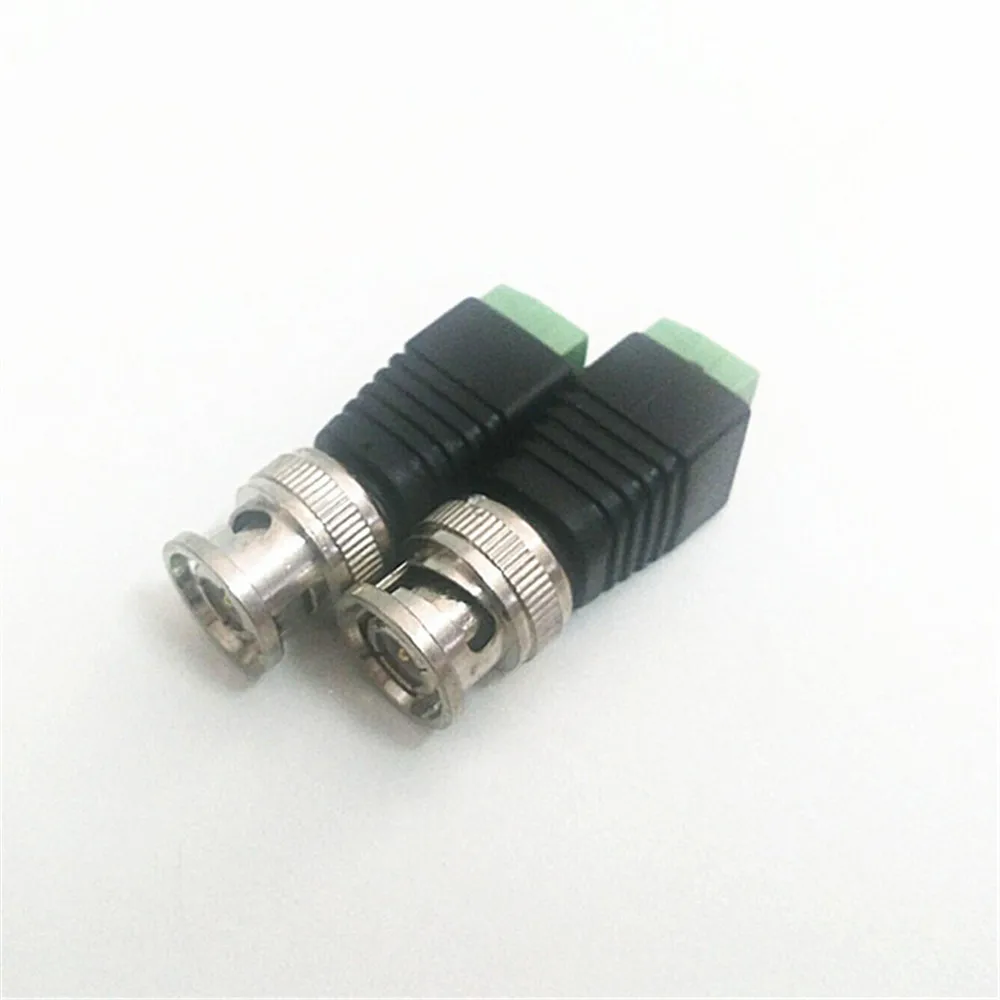 Бесплатная доставка Коаксиальный CAT5 BNC разъем для видеонаблюдения Камера