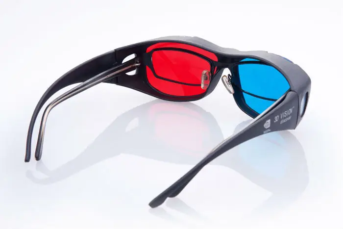 2019 новые модные Универсальные 3D очки/красные синие голубые 3d очки Anaglyph