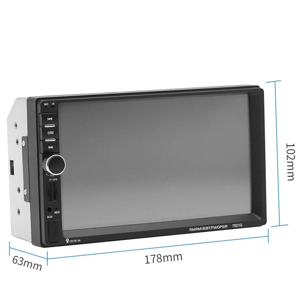" HD 2Din сенсорный в тире автомобиль MP5 плеер многоязычный Bluetooth gps Navi+ задняя камера автомобиля стерео радио