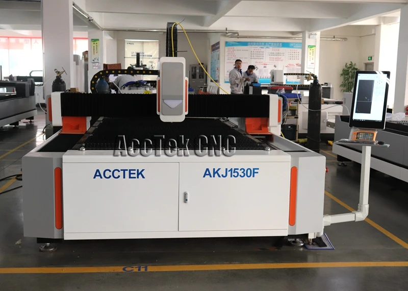 1500*3000 мм CNC волоконный лазерный резак 1000 Вт Raycus станок для лазерной резки из