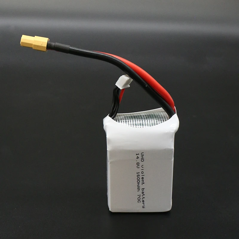 2 шт. VHO Мощность 14 8 V 1600 мА/ч 4S 70C Lipo Батарея XT60/Т образный разъем Перезаряжаемые