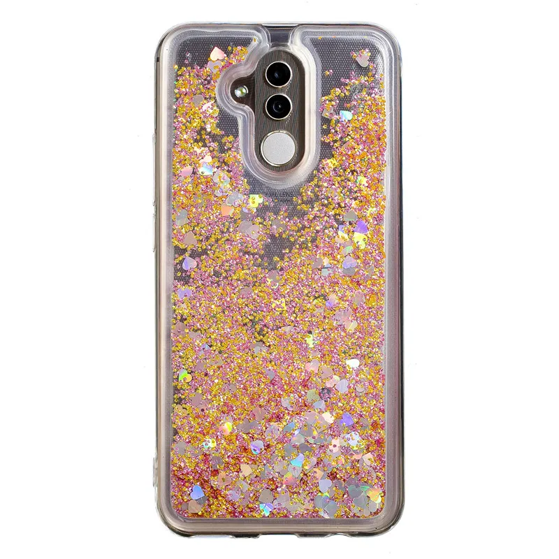 FLYKYLIN Блестящий Жидкий чехол для Huawei P30 P20 Lite Pro Mate 10 20 задняя крышка зыбучий песок
