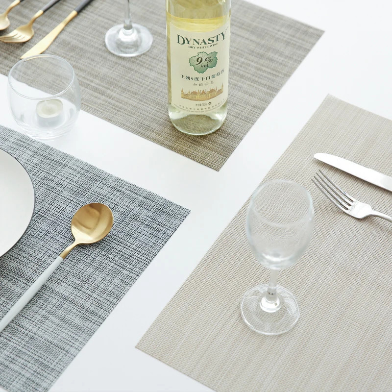 Подставка под столовый стол из ПВХ прямоугольные подставки Нескользящие