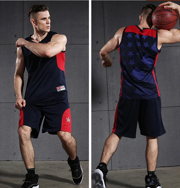 Для мужчин s спортивный костюм для фитнеса одежда Баскетбол Футбол Джерси