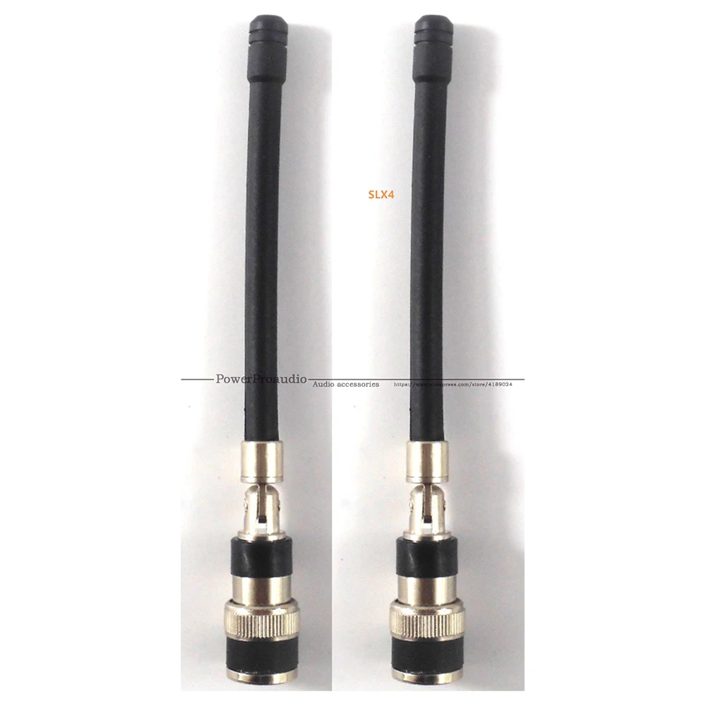 2 шт./лот Антенна BNC для Shure беспроводной микрофон SLX/UC/U4D/U4S/UB 600-900 МГц MA