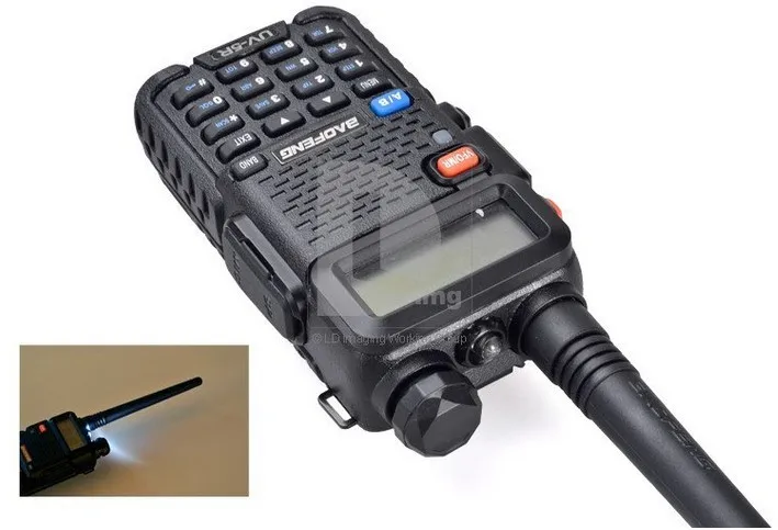 Фрикционная Двухдиапазонная рация vhf uhf с выходной мощностью 5 Вт + 128 каналов|vhf dual