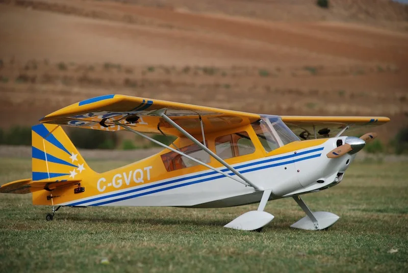Супер Decathlon v3 30 35cc 96 дюймов/2438 мм бензиновый газовый самолет Balsa деревянный