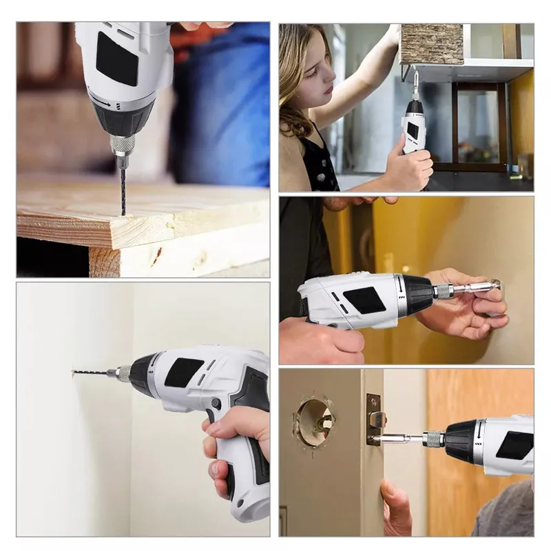 38 шт./компл. 3 6 V 1300mAh мощность USB электрическая отвертка дрель набор прецизионных