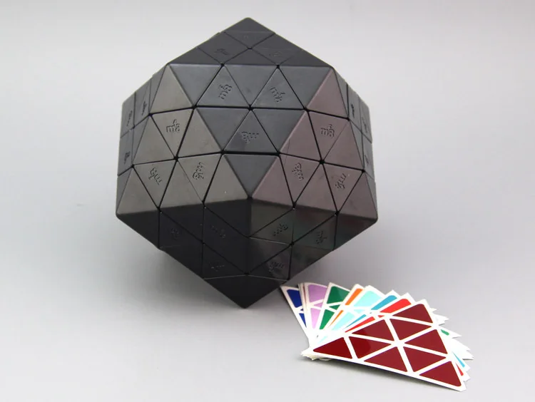 MF8 Icosaix головоломка Icosahedron волшебный куб 2 цифры черный странной формы Cubo Magico Развивающие игрушки для коллекции