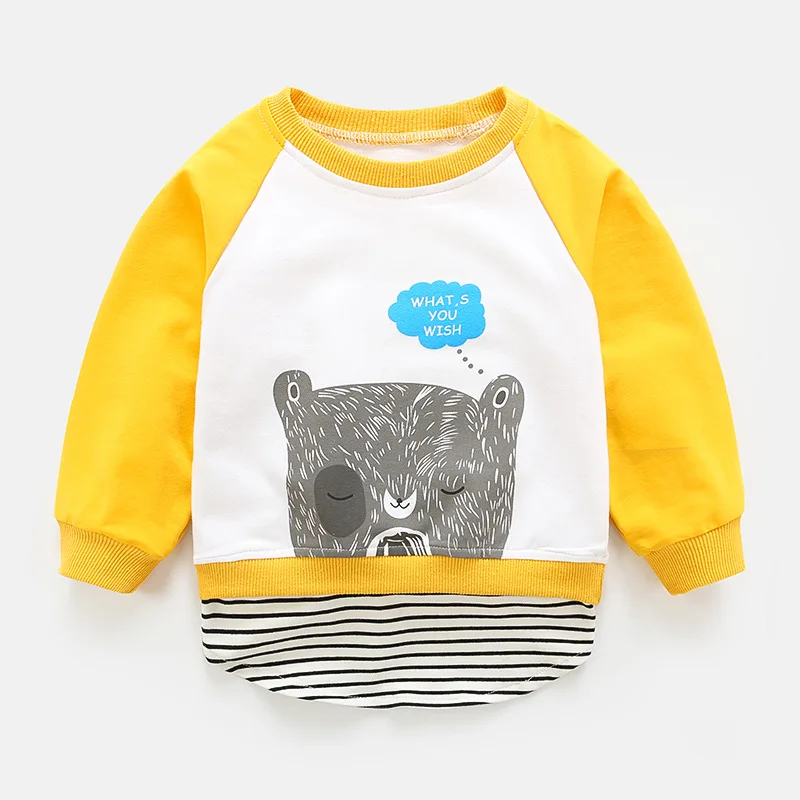 Повседневный свитер унисекс джемпер для мальчиков и девочек хлопковые топы