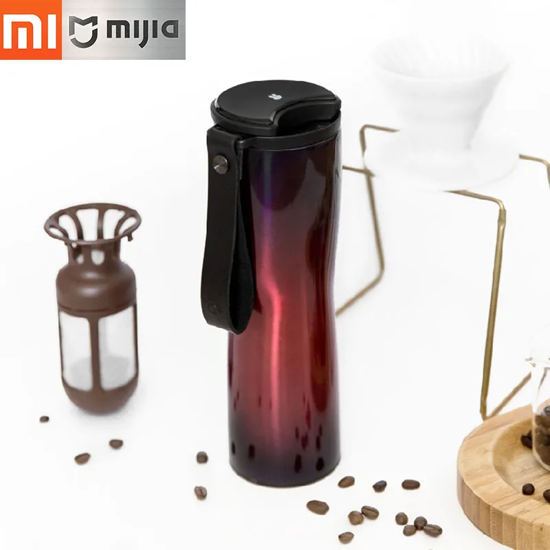Xiaomi Moka умная кофейная чашка KKF дорожная кружка 430 мл портативная Вакуумная