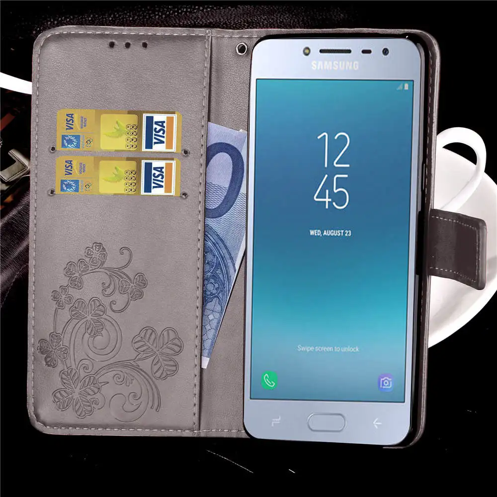 Чехол-бумажник с 3D цветами для Samsung Galaxy J2 2018 Pro J250 J250F/DS Global кожаный чехол Prime G532F |