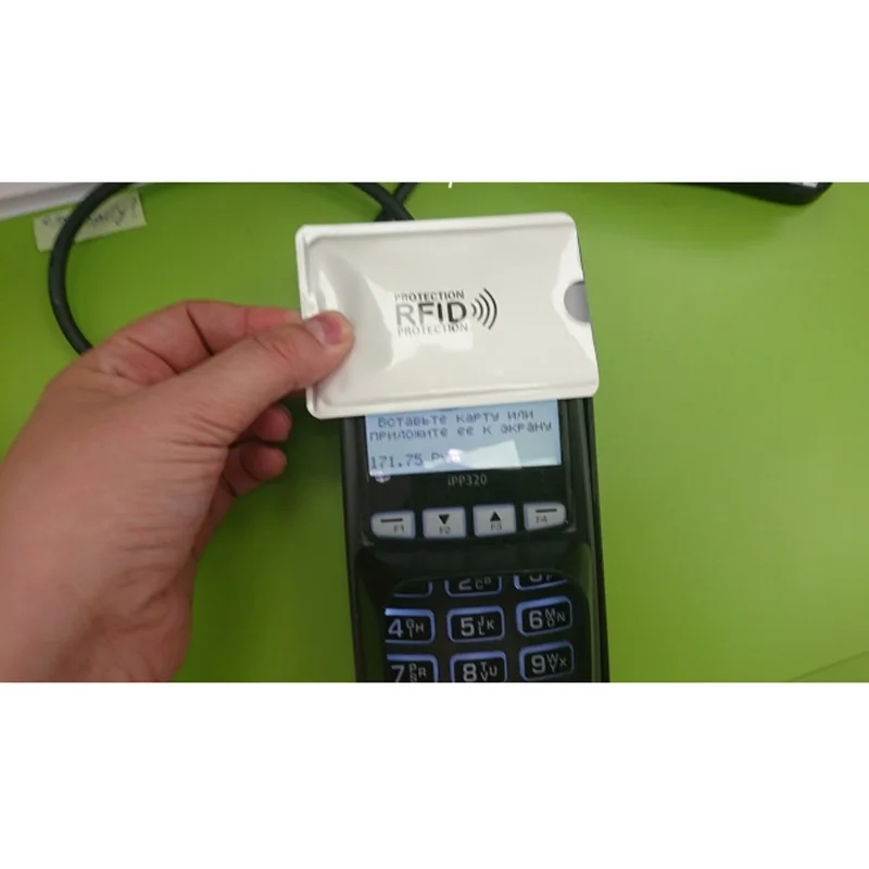 5 шт. Портативный Анти RFID кредитный держатель для карт банк ID карта Обложка