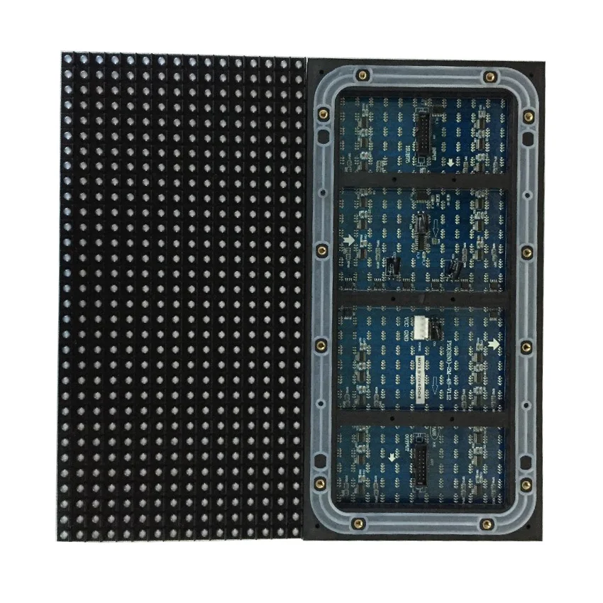 P10 32x16 пикселей открытый полноцветный погружной светодиодный модуль видеостена
