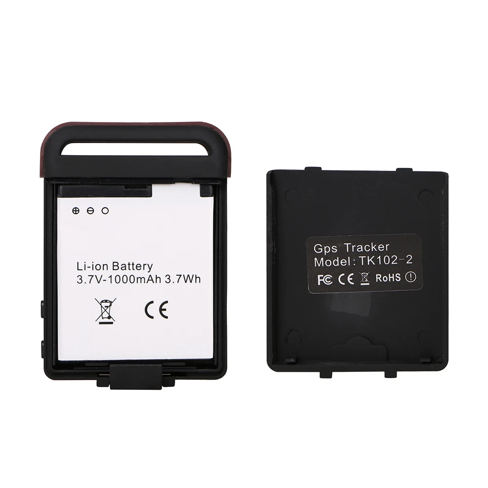 Мини GPS трекер персональный GSM локатор устройство слежения автомобиля XEXUN TK102 2 SIRF4