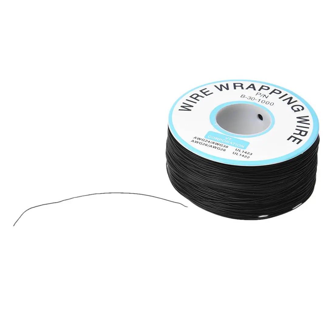 Оптовый товар 200 м 30AWG оловянный медный провод изолирующий используемый для