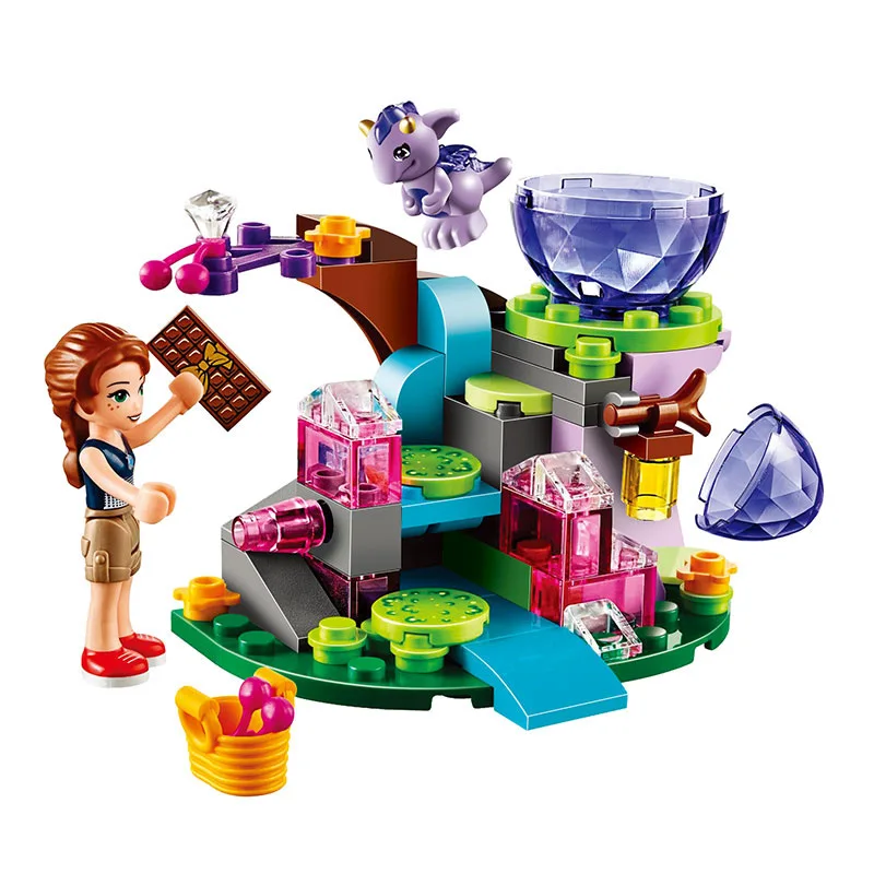Bela Elves Emily Jones & Baby Wind Dragon 41171 модель конструктора Игрушка совместима с LEGO Bricks