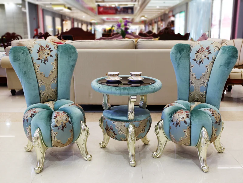 Специальный Европейский стиль центр/кофе/чай стол с двумя стульями|table with chairs|center