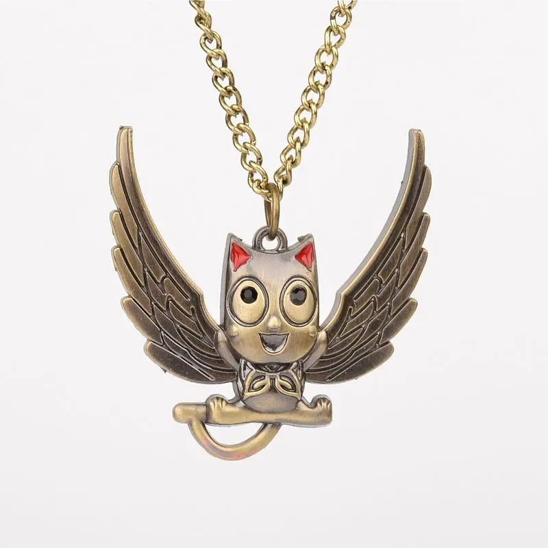 Лидер продаж ожерелье из аниме Сказочный хвост персонализированное с подвеской летучие крылья в стиле