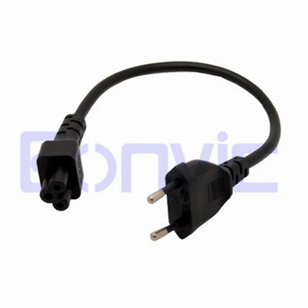 Eonvic EU 2 контактный штекер к IEC 320 C5 Micky Адаптерный кабель для блока питания