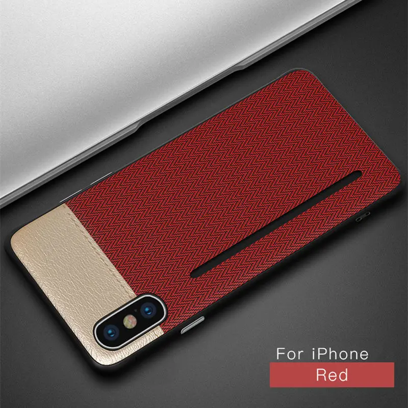 Red Чехол VRSDES из искусственной кожи для iPhone 7, 8 plus, X, XS, с отделением для карт, 7 plus, 8 plus, XS, XR, XS MAX, чехлы - Цвет: Red