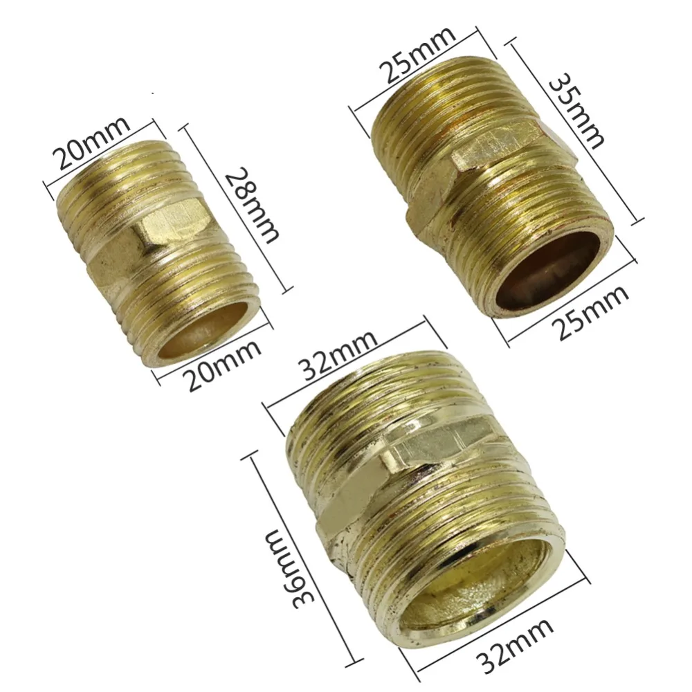 Железный трубный шарнир с двойной головкой 1/2 &quot 3/4&quot 1 мужской резьбой