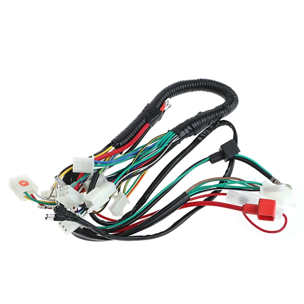 Комплект проводов 50/70/90/110CC CDI электропроводка для квадроцикла Coolster Прямая