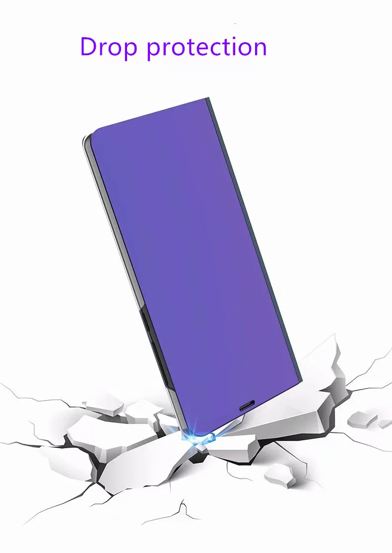 Роскошный флип-чехол для Xiaomi mi 9 A2 8 Lite A1 6 6X 5X зеркальный кожаный чехол Redmi Note 7 Pro 5 Plus