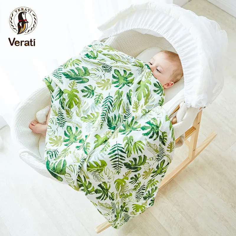 Фото VERATI муслин пеленать New Baby Марля пеленание хлопок бамбук Полотенца детские одеяла