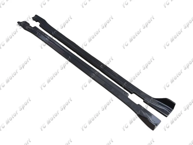 Car Accessories Carbon Fiber YC Design Style Side Skirts Fit For 2014-2016 Panamera 971 Skirt Extension Underboard | Автомобили и