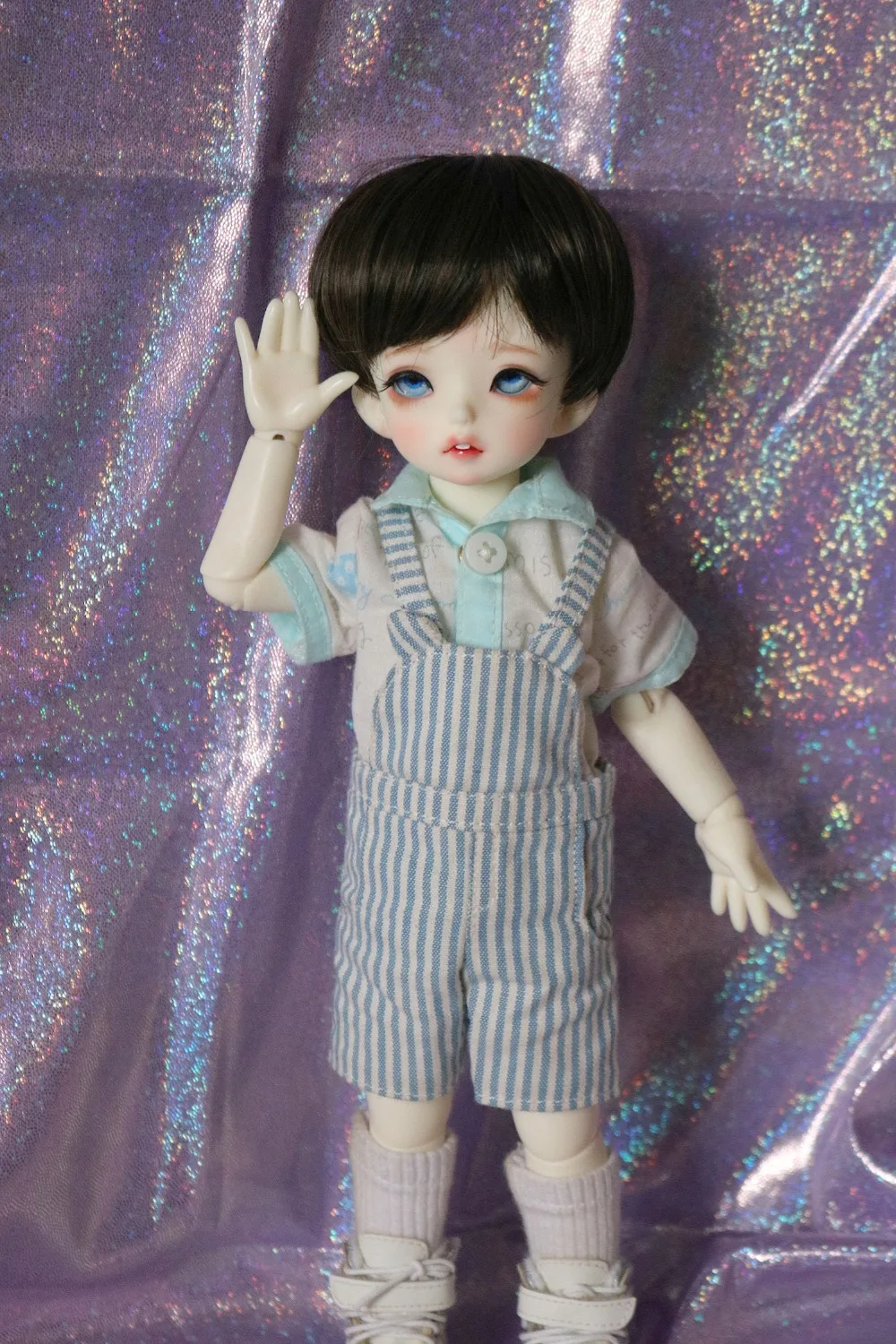 Горячая Распродажа Мода 1/6 1/4 1/3 парик черный BJD кукла парики Высокое качество