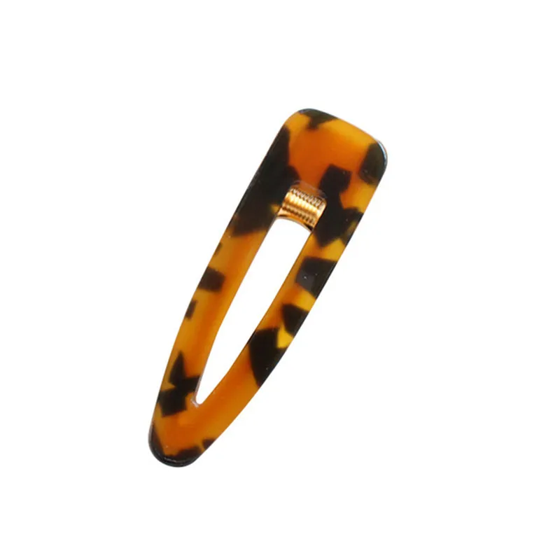 

Vintage Leopard Acrylic Hair Clips for Women Hairband Comb Bobby Pin Barrette Hairpin Hair Accessories Girls Headwear