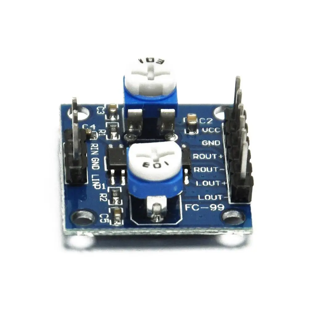 Плата цифрового усилителя PAM8406 с регулятором громкости 5Wx2 Stereo для Arduino AE1137 |
