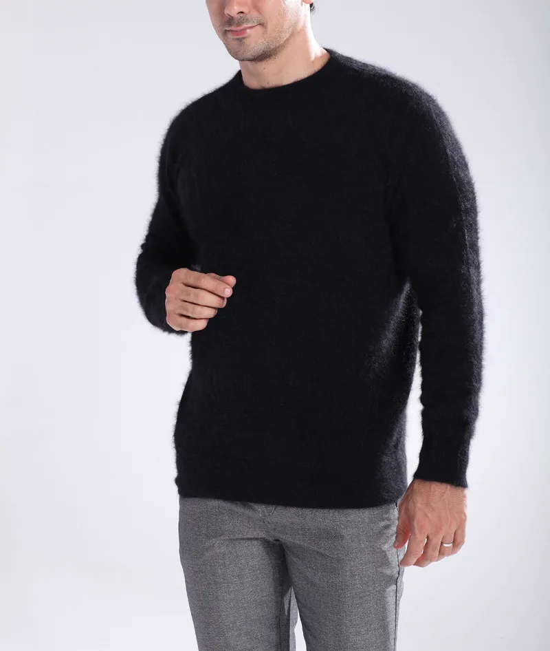 2015 новое поступление зимний модный норковый кашемировый свитер с круглым