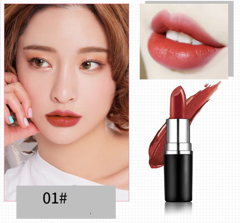 9 цветов матовая губная помада водостойкая стойкая Профессиональный макияж Batom