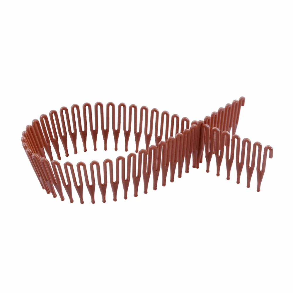 WHOLESALE 6PCS PVC короткая Расческа с украшением в виде крыльев парик клип оснастки для