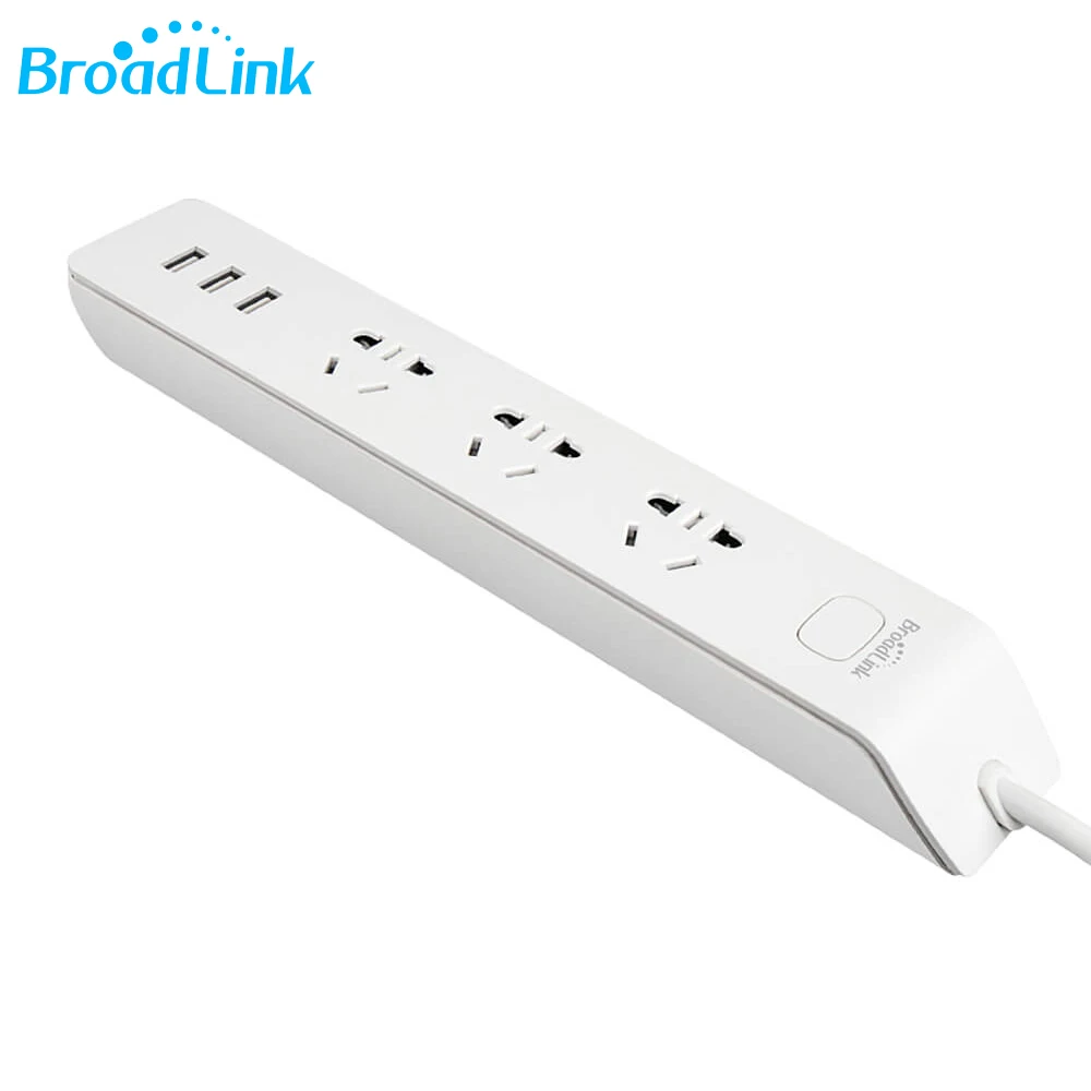 Broadlink MP2 умная вилка для электрической розетки приложение дистанционное
