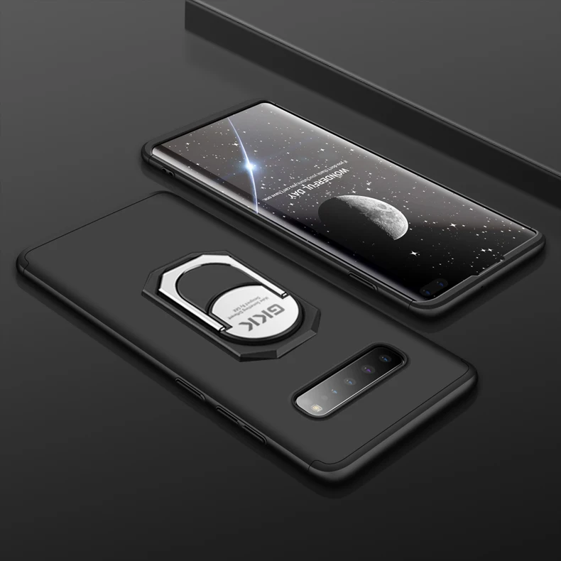Чехол для samsung Galaxy S10 5G, роскошный защитный чехол с магнитным кольцом для samsung s10e S9 S8 Plus S10 Lite S7 S6 Edge, чехол