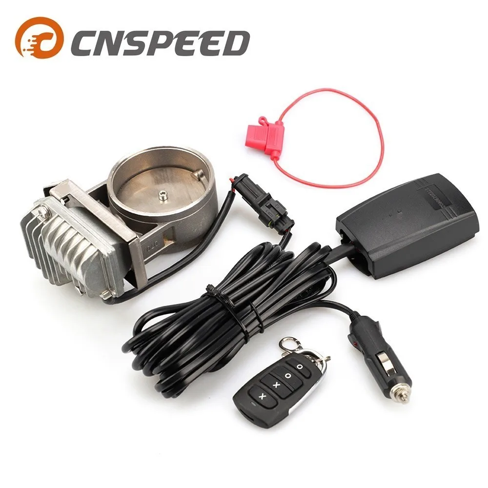 Электрический Выпускной клапан CNSPEED 3 &quotиз нержавеющей стали с
