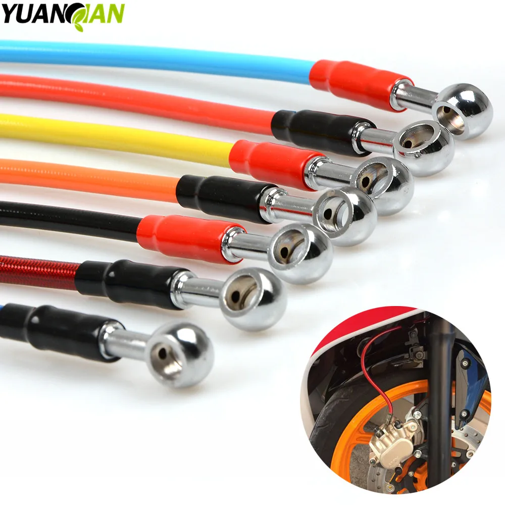 Тормозная труба для мотоцикла тормозной шланг линия тормоза 450 мм Универсальный