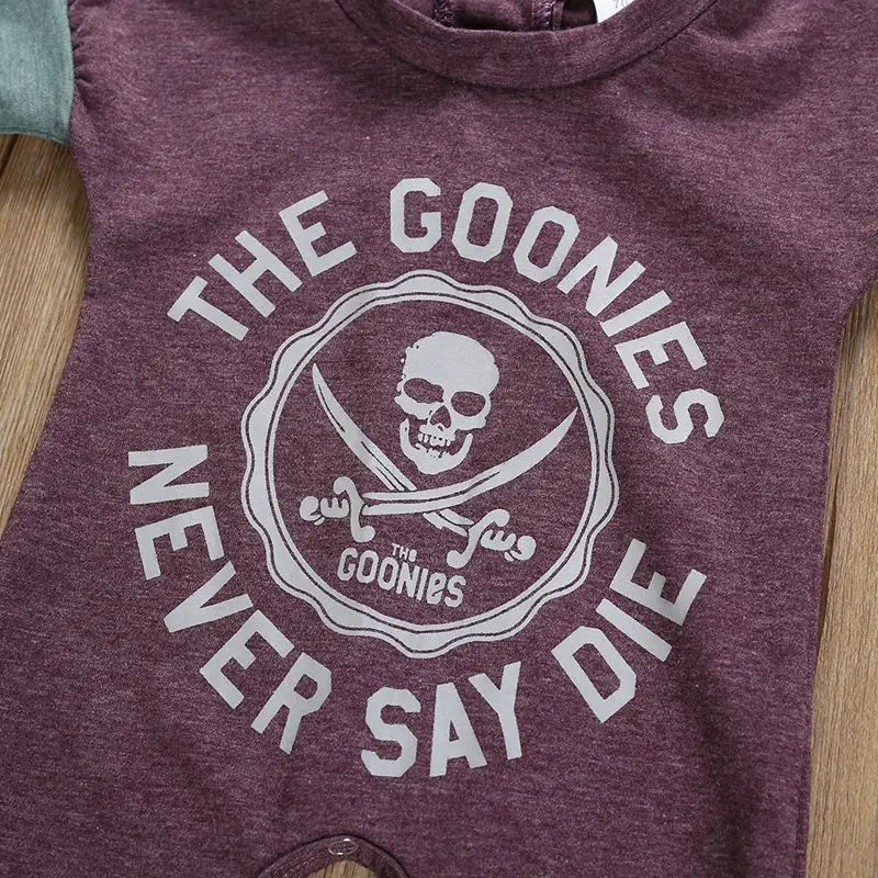 Детский летний комбинезон для младенцев модель 2021 года детский Модный с пиратами
