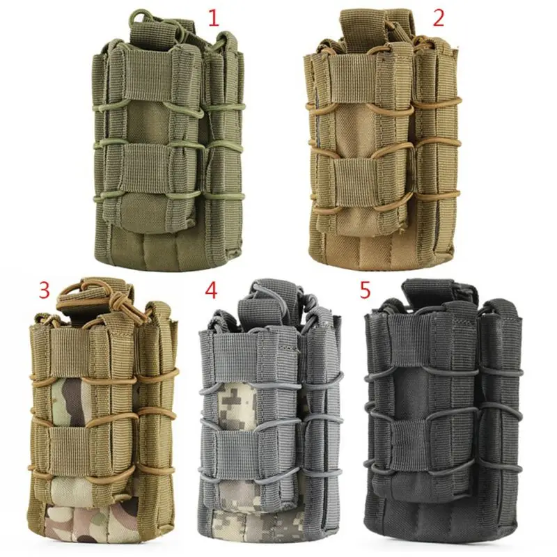 Горячее предложение на открытом воздухе для охоты военный тактический molle тройной Нейлоновая Сумочка-клатч с принтом "Постер" Пейнтбол сумка для оборудования новые