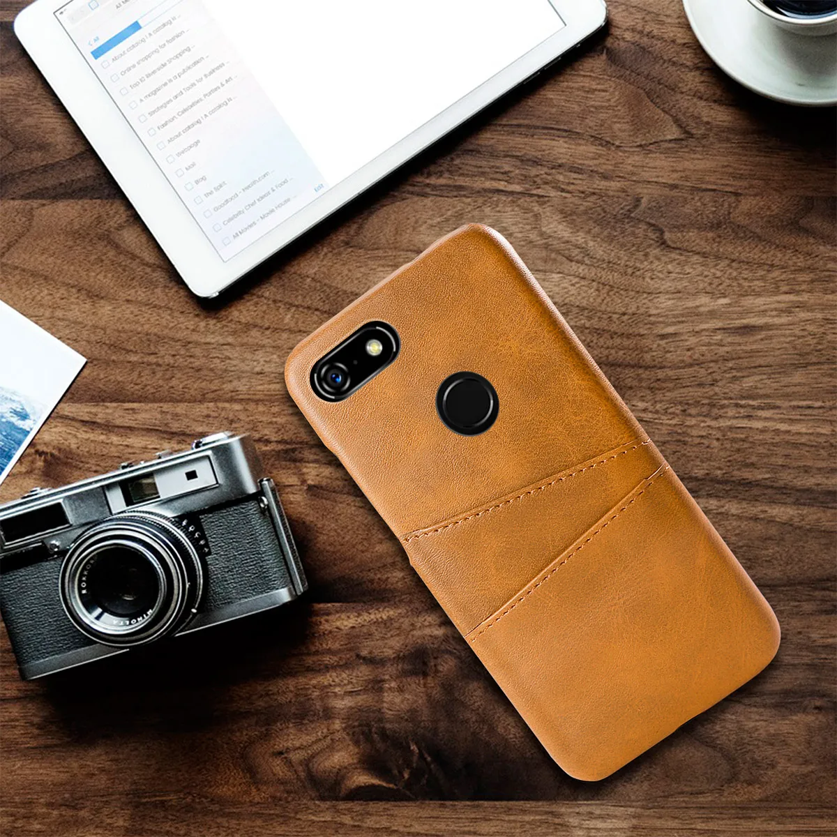 Для Google Pixel 3A 3A XL чехол Ретро телячья кожа из искусственной кожи тонкий ПК Жесткий Чехол для Google Pixel 3 3 XL 2 XL 4 чехол с отделениями для карт